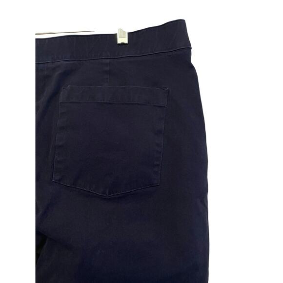 Spanx Polished Ankle Pants Size XL Slim Leg Pull On Black 4 Way Stretch Slimming - Picture 5 of 8